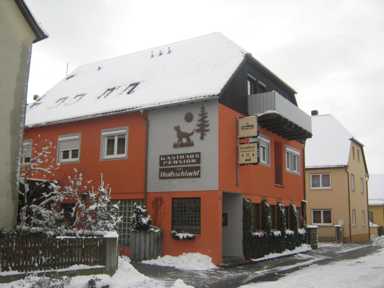 Gasthaus Zur Wolfsschlucht Ξενοδοχείο Sugenheim Εξωτερικό φωτογραφία